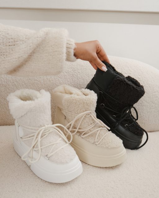 Miękkie, puchate, ultra-ciepłe.
Śniegowce stworzone na zimę, w których każdy krok jest jak wejście w ciepły koc.
🔍 353347