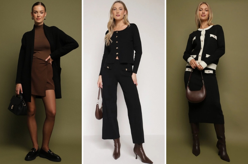 Czarny kardigan w damskiej odsłonie – klasyk, który nigdy nie wyjdzie z mody. Poznaj stylizacje na różne okazje
