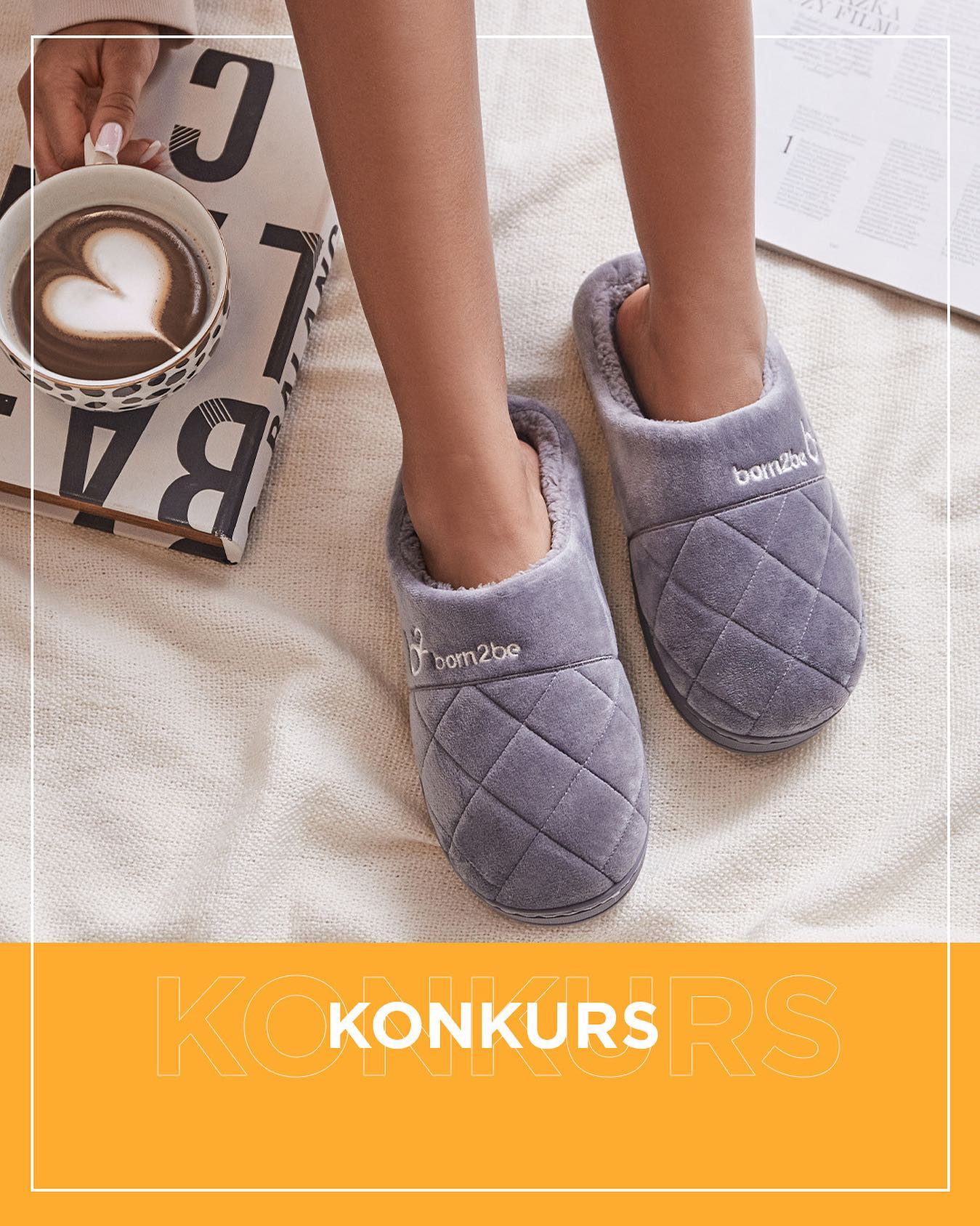 Czas na kolejny KONKURS BORN2BE 🧡
Wygrywa, aż 10 osób!
NAGRODA:
👉🏻 kapcie od born2be.pl
ZADANIE KONKURSOWE:
👉🏻 opisz emotikonami jak będziesz spędzać jesienne wieczory w domu 🍂
👉🏻 polub ten post i zaproś kolegę/ koleżankę do zabawy! 🫶🏻
👉🏻 upewnij się, że obserwujesz profil @born2be_pl
Konkurs trwa do 02.10 godzina 23:59 ⏰
Wyniki już 03.10 do godziny 16:00 pod tym postem!
Regulamin znajdziesz na stronie born2be.pl
POWODZENIA! 🤞🏻
#konkurs #konkursborn2be #kapcieborn2be #kapcie #konkursy