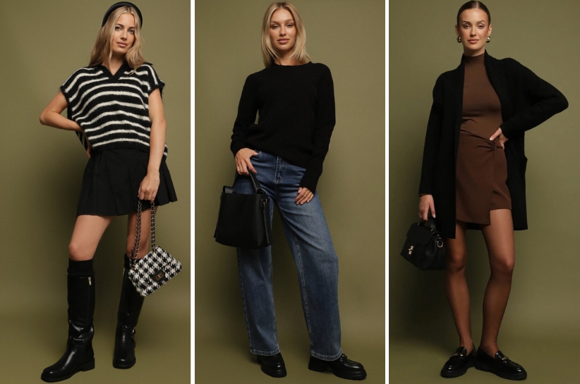 Czarny sweter – ponadczasowy model w wielu odsłonach. Poznaj najmodniejsze stylizacje na nadchodzący sezon