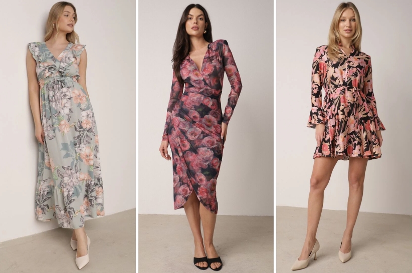 Romantyczna sukienka w kwiaty – jak stworzyć z nią stylizacje wieczorowe i na co dzień?