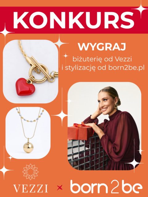 💎Kochamy błyskotki!💎
✨Z tej okazji, mamy dla Was kolejny super konkurs, w którym do wygrania będzie 3 x voucher 200 zł od @vezzi.pl oraz 3 x voucher 200 zł na zakupy w @born2be_pl!✨
Aby wziąć udział:
1️⃣ Polub ten post 💫
2️⃣ Będzie nam miło, jeśli zaobserwujesz profil @born2be_pl i @vezzi.pl
3️⃣ Jedna stylizacja, dwa must-have! W komentarzu napisz, jaki element z @born2be_pl i jaka biżuteria @vezzi.pl najlepiej oddają Twój styl? 👗
Konkurs trwa do 1.02 do końca dnia, 3 najbardziej kreatywne odpowiedzi wybierze nasz #born2beteam. 🤍Zwycięzców ogłosimy w komentarzu pod tym postem!
Ilość komentarzy jest nieograniczona.
Powodzenia!