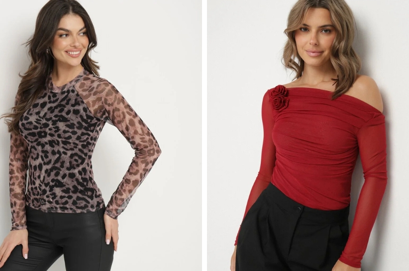 Bluzka z siateczki to gorący hit ostatnich miesięcy. Wybrałyśmy topowe stylizacje dla każdej z Was!