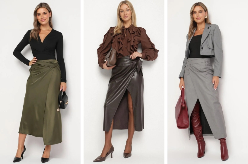 Stylizacje ze spódnicą kopertową. Podpowiadamy, jak nosić ten trend!