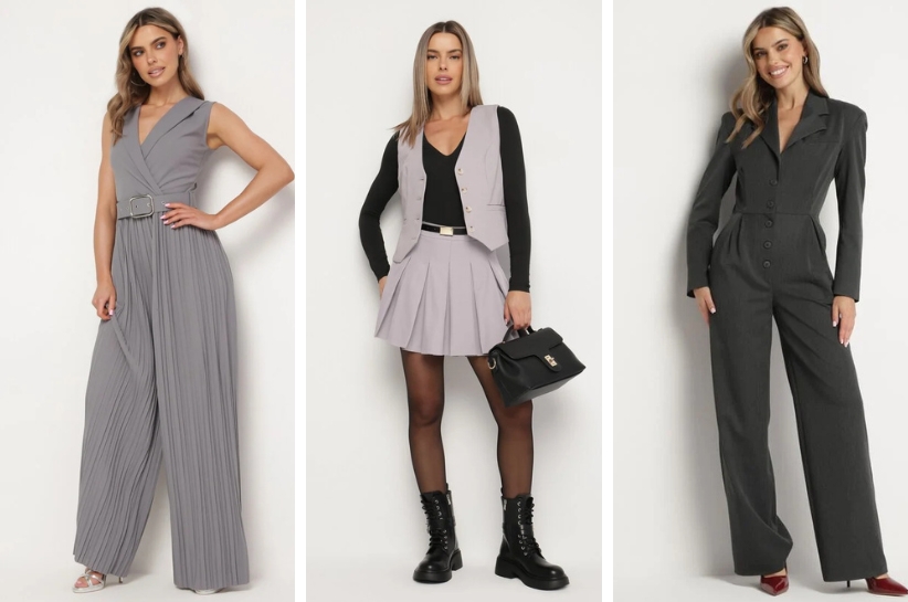 Jaki kolor pasuje do szarego? Zobacz, jak modnie łączyć szary kolor w stylizacjach