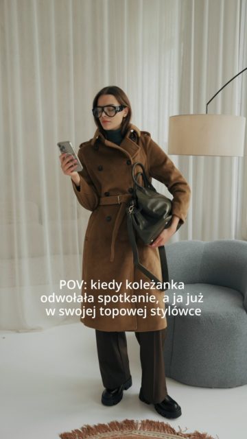 Czasem stylizacja jest tak dobra, że odwołanie planów to po prostu przestępstwo 😫
Oznacz przyjaciółkę, która jest Ci winna wyjście w najlepszym outficie