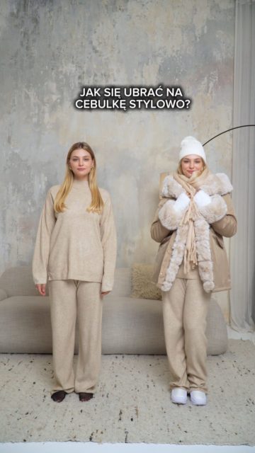 Koniec kłopotów z warstwami!
Zobacz, jak ubrać się na cebulkę tak, żeby było i ciepło, i naprawdę stylowo.
Proste zasady, zero chaosu, maksimum efektu.
🔍 kurtka 283847
🔍 śniegowce 218179
🔍 komplet 401037