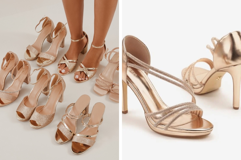 Buty jak biżuteria – błyszczące modele, które wydłużają nogi