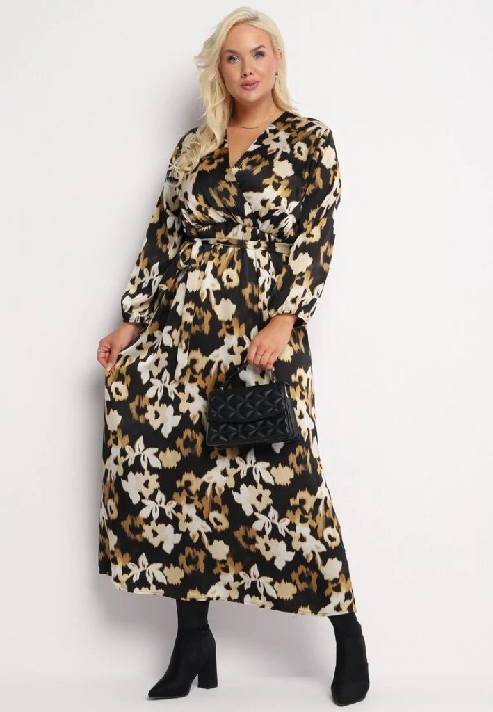 sukienka plus size stylizacje gwiazd