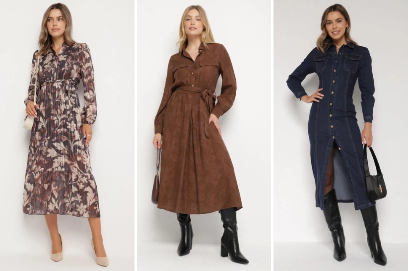 Szmizjerka w roli głównej. Sprawdź stylizacje z sukienką koszulową i zainspiruj się już dziś!