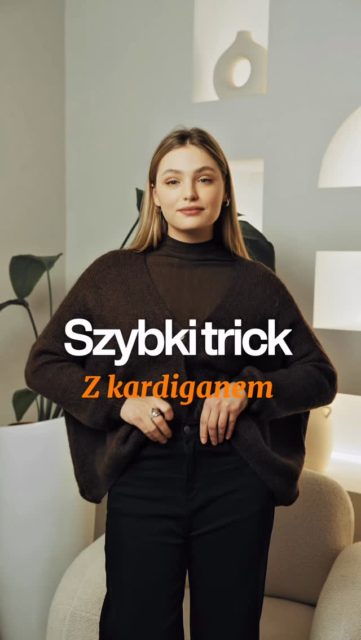 Znasz ten problem? Na Instagramie dziewczyny zawsze idealnie ułożą kardigan, a Ty wciąż nie wiesz jak się to robi? Przychodzimy z odpowiedzią 👆🏼🔍 381667