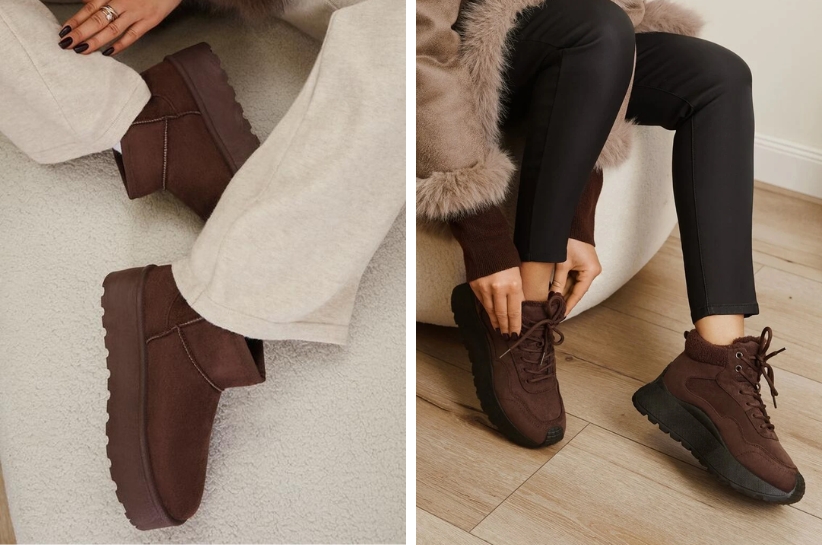 Twój zimowy kolor na mroźne dni – brązowe buty, które pasują do wszystkiego