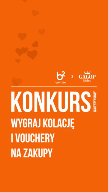 🧡Kochasz dobre jedzenie i jeszcze lepsze historie?
Lubisz wygrywać doświadczenia, nie tylko nagrody?💌Świętujemy walentynki i… zabieramy Was na kolację, o której się mówi!🎁 Do wygrania:
🍽️ wyjątkowa kolacja w restauracji po Kuchennych Rewolucjach Magdy Gessler - miejscu, gdzie smak, emocje i charakter grają pierwsze skrzypce, czyli @galop.restaurant
🎟️ 2 x voucher 199 zł na zakupy w sklepie @born2be_pl ✨Jak wziąć udział w konkursie?1️⃣ Będzie nam miło, jeśli zaobserwujesz profile @born2be_pl oraz @galop.restaurant
2️⃣ W komentarzu pod tym postem oznacz osobę, z którą chciał(a)byś spędzić wyjątkowy wieczór przy pysznym jedzeniu i napisz dlaczego? ✨Liczba komentarzy nieograniczona!🧡  Najbardziej kreatywny komentarz wybierze nasz #born2beteam, a wyniki ogłosimy 6.02!
Wygrywa 1 osoba!⏳ Konkurs trwa do: 5.02 godz.23:59:59
🏆 Wyniki ogłosimy w komentarzu pod tym postem: 6.02 po godz.15.00Smakuj życie jak gwiazda i poczuj się wyjątkowo! Powodzenia!