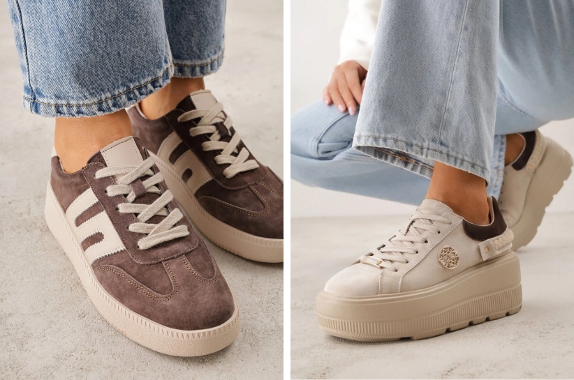 Skórzane sneakersy do 200 zł – nowa kolekcja wiosna 2026 w born2be!